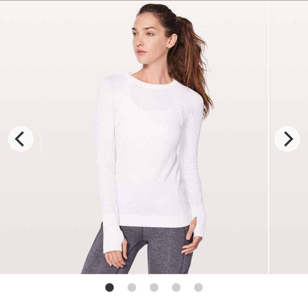 Lululemon Rest Less pullover long sleeve size 10